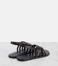The Row Line leather sandals