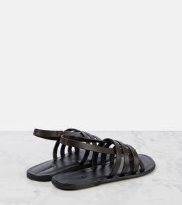 The Row Line leather sandals