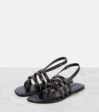 The Row Line leather sandals