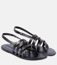 The Row Line leather sandals