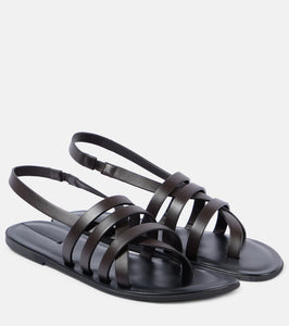 The Row Line leather sandals
