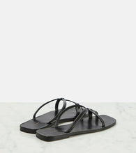 The Row Link leather sandals