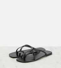 The Row Link leather sandals