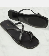 The Row Link leather sandals