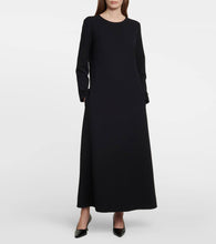 The Row Lucinda silk and wool maxi dress