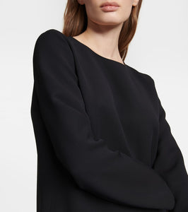 The Row Lucinda silk and wool maxi dress