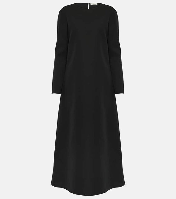 The Row Lucinda silk and wool maxi dress