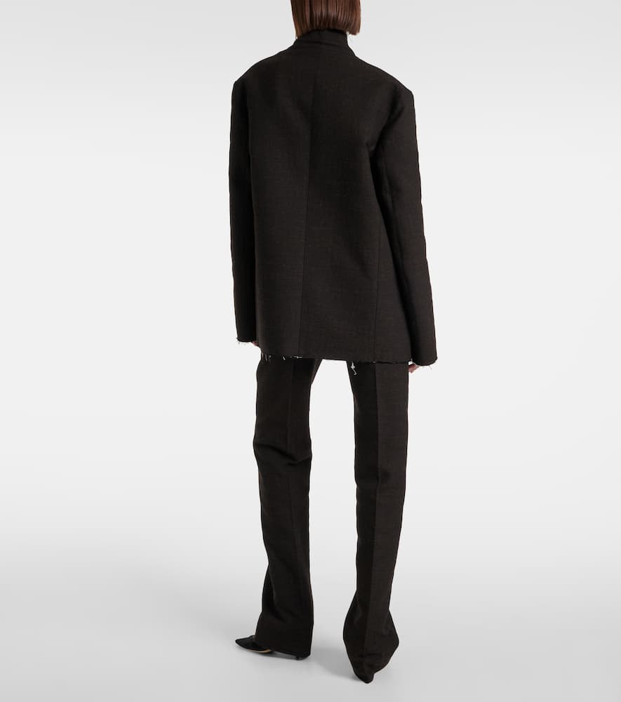 The Row Lysandre cotton and wool-blend blazer