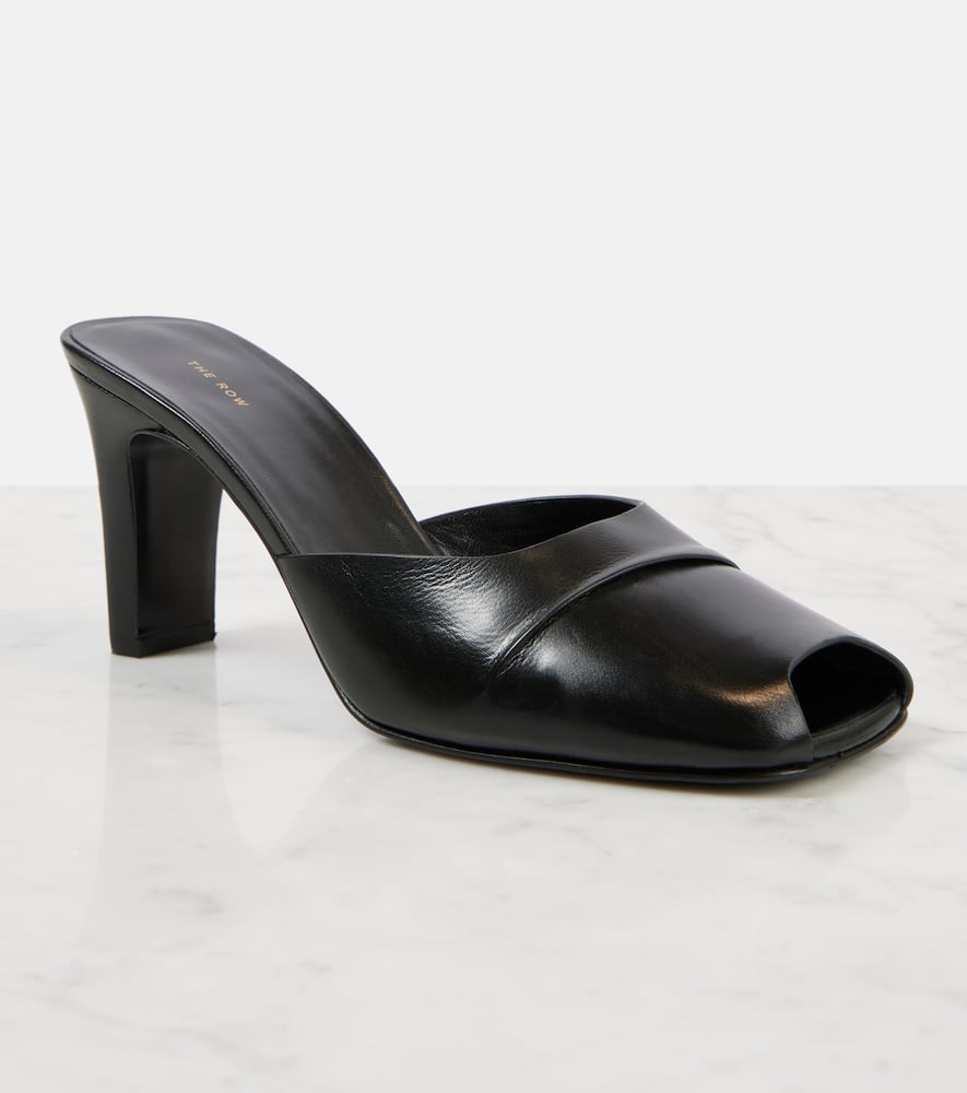 The Row Milla leather mules