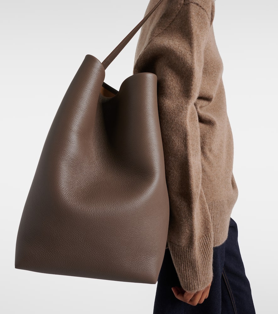 The Row N/S Park Large leather tote bag