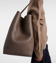 The Row N/S Park Large leather tote bag