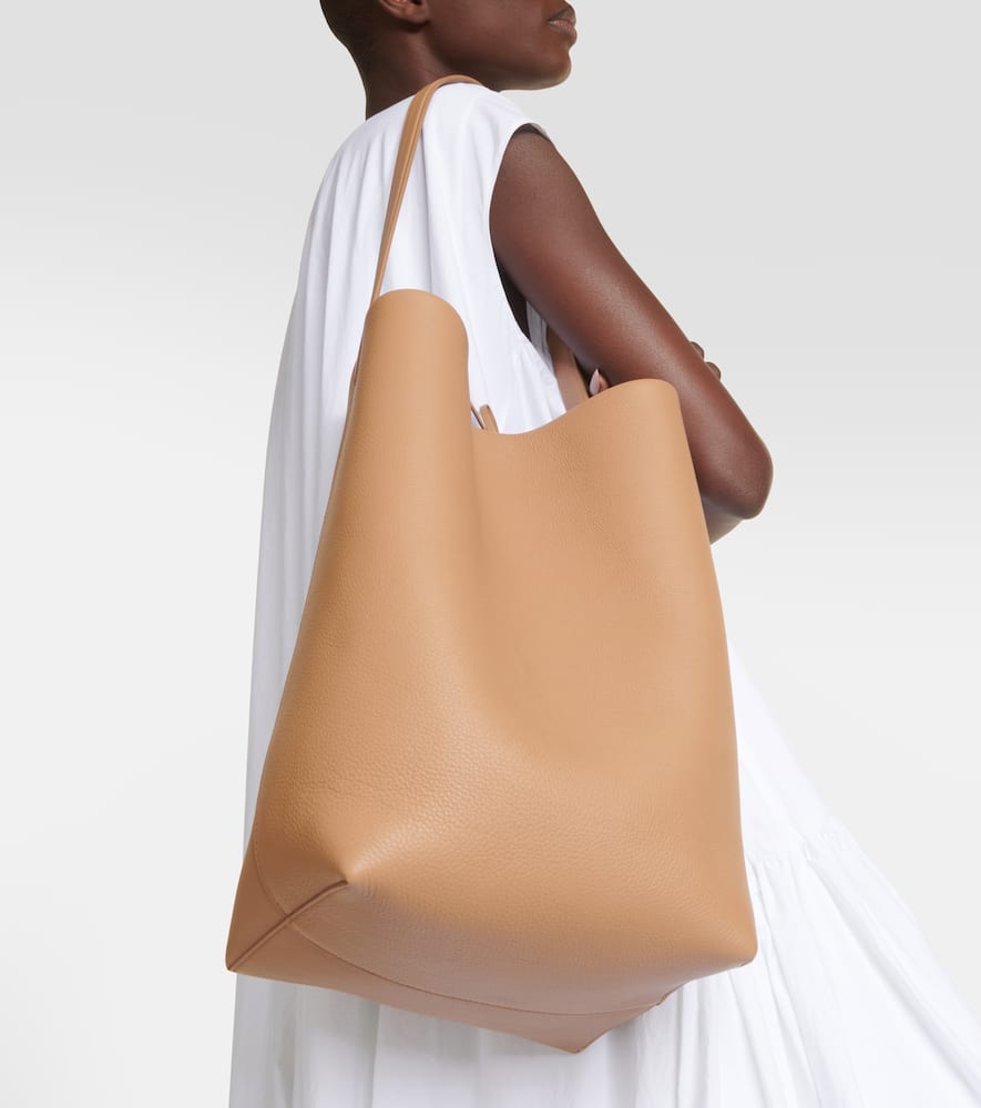 The Row N/S Park Large leather tote bag
