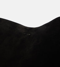 The Row N/S Park Large suede tote bag