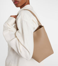 The Row N/S Park Small leather tote bag