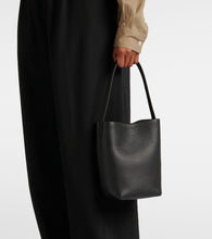 The Row N/S Park Small leather tote bag