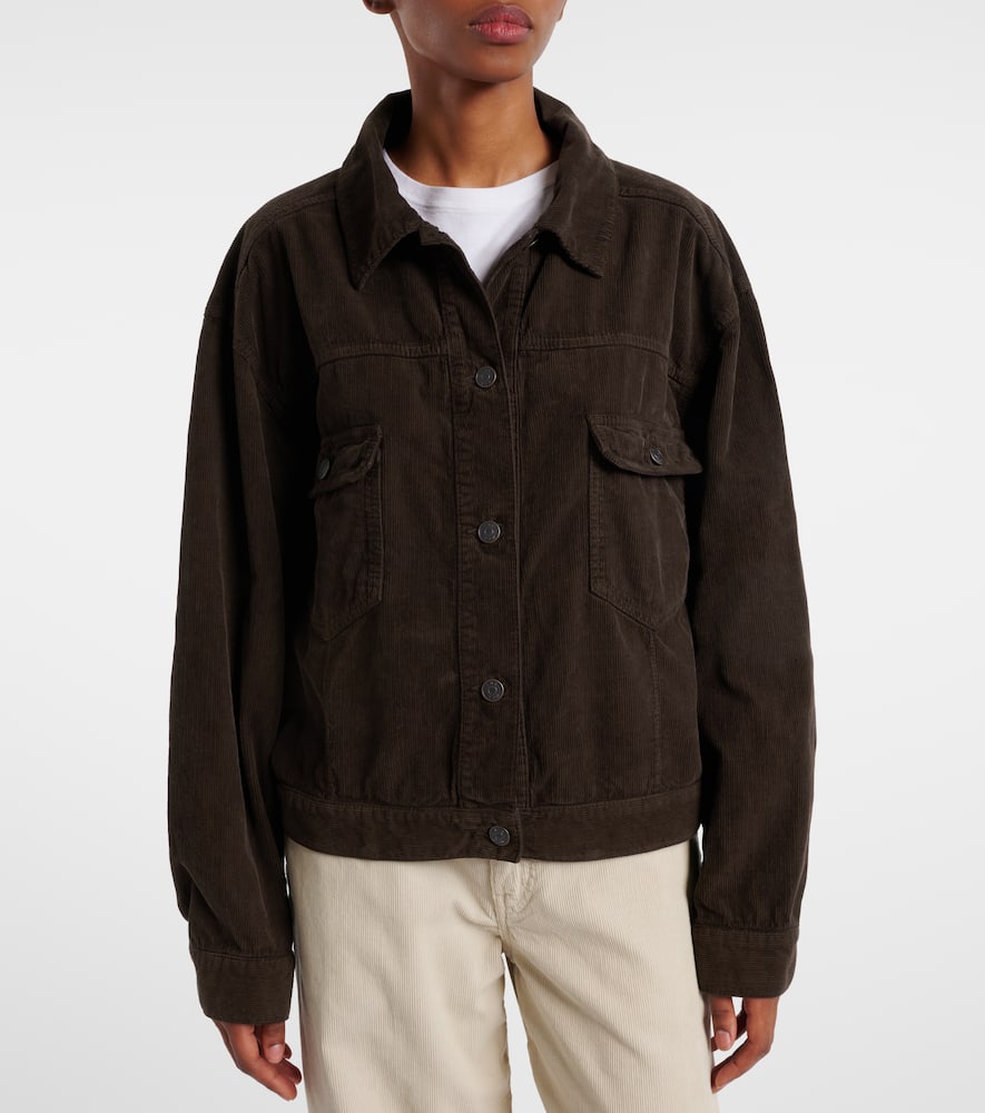 The Row Ness cotton corduroy jacket
