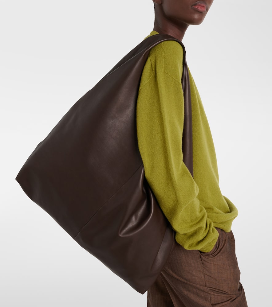 The Row New Bindle leather shoulder bag