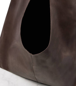 The Row New Bindle leather shoulder bag