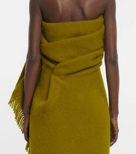 The Row Nimah wool and mohair maxi dress