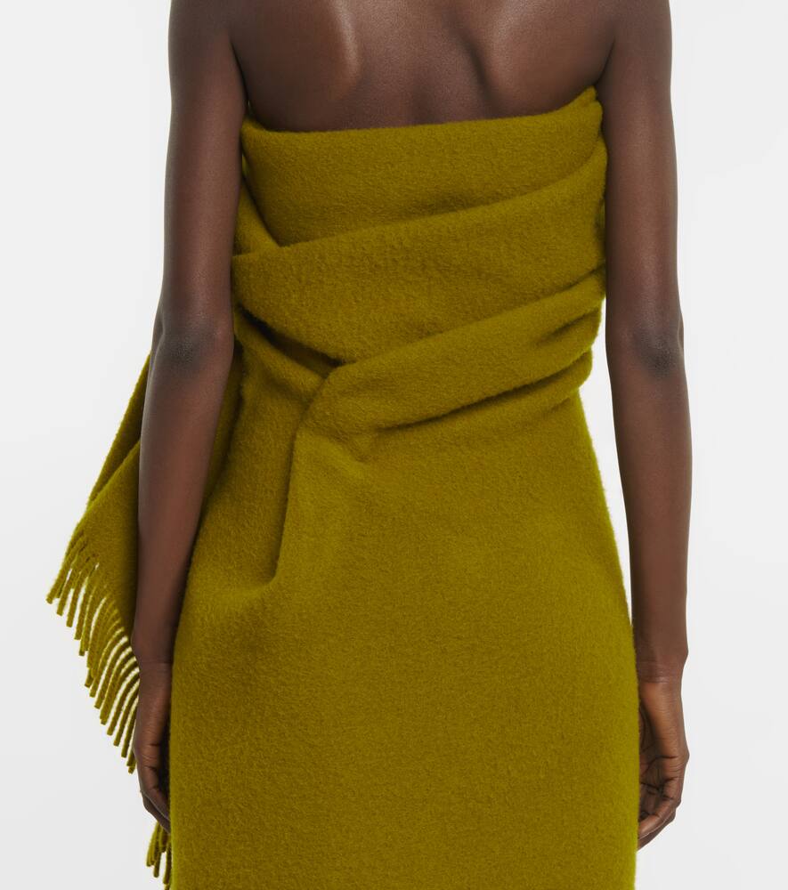 The Row Nimah wool and mohair maxi dress