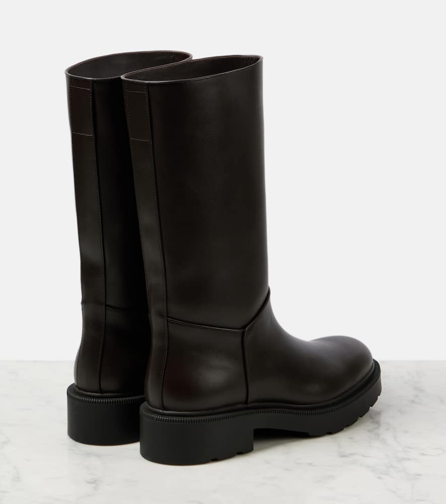 The Row Nobilis leather boots