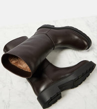The Row Nobilis leather boots