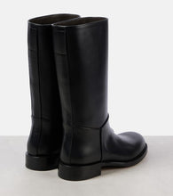 The Row Nobilis leather knee-high boots