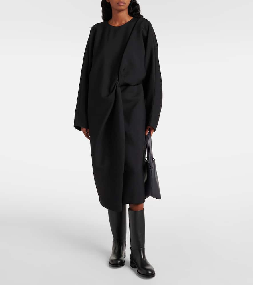 The Row Nobilis leather knee-high boots