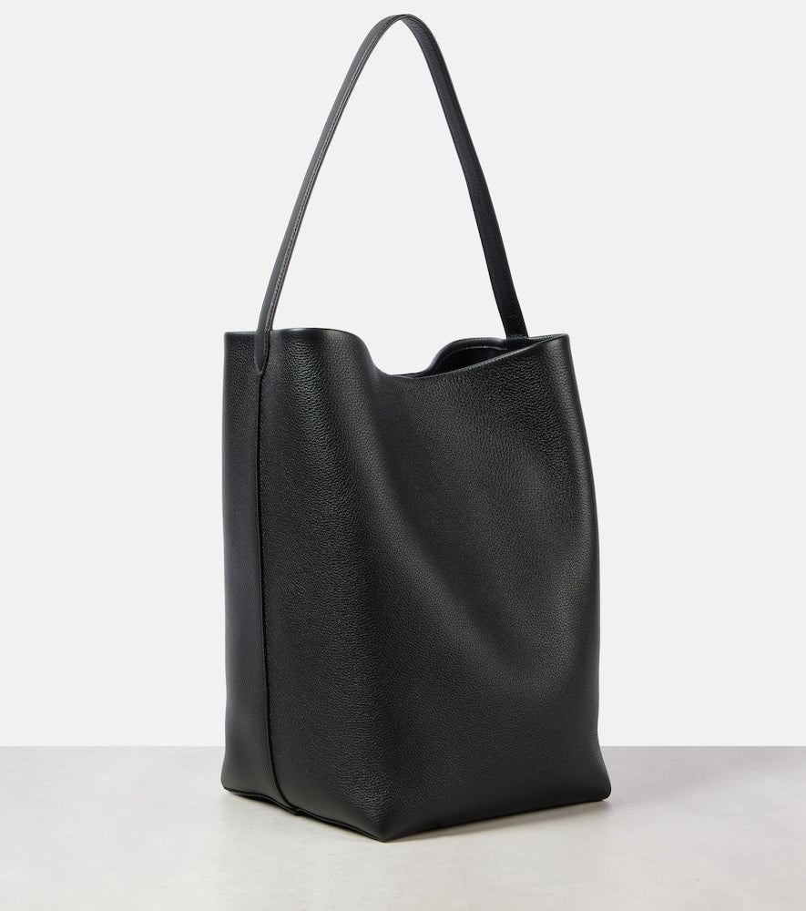 The Row Park Large N/S leather tote bag