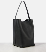 The Row Park Large N/S leather tote bag