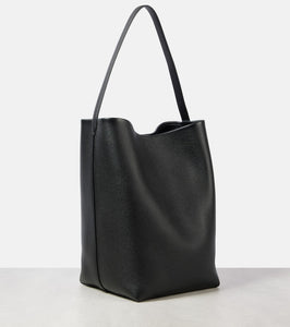 The Row Park Large N/S leather tote bag