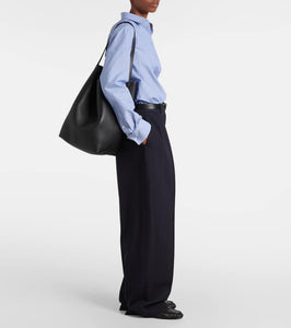 The Row Park Large N/S leather tote bag