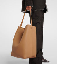 The Row Park Large leather tote bag