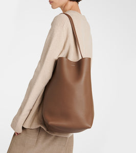 The Row Park Large leather tote bag