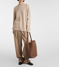 The Row Park Large leather tote bag