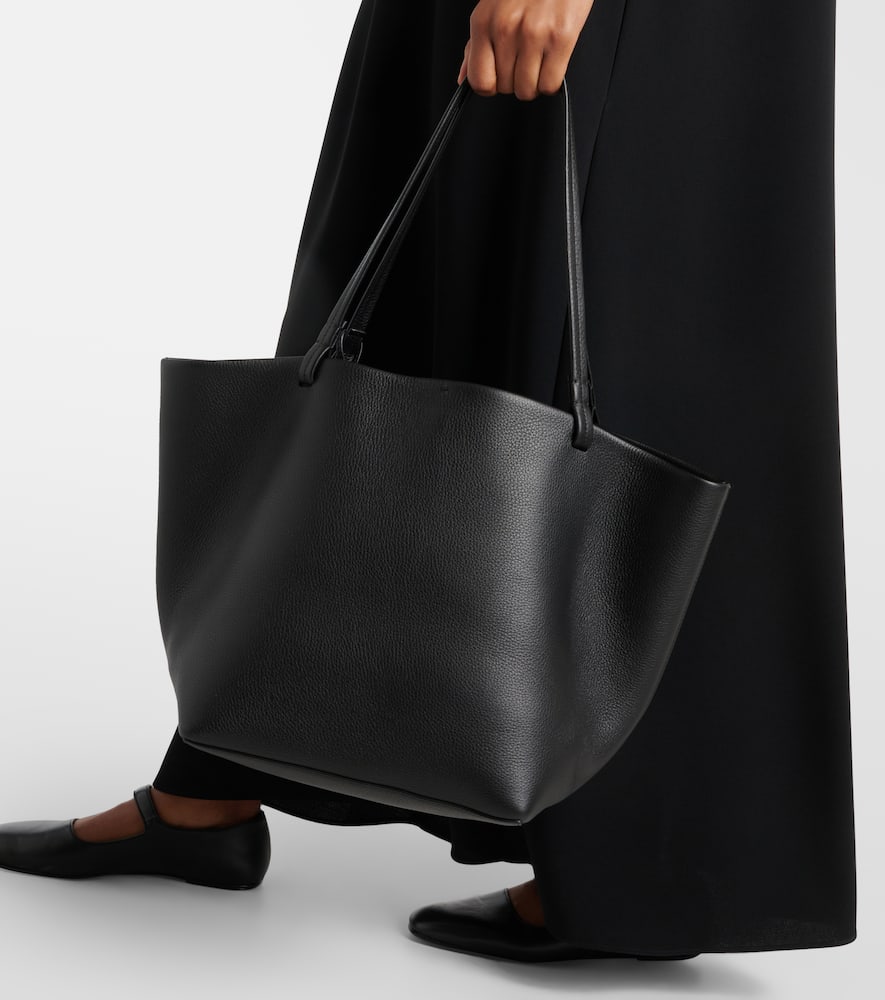 The Row Park Medium leather shopper