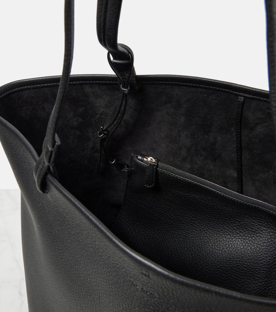 The Row Park Three leather tote bag