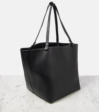 The Row Park Three leather tote bag