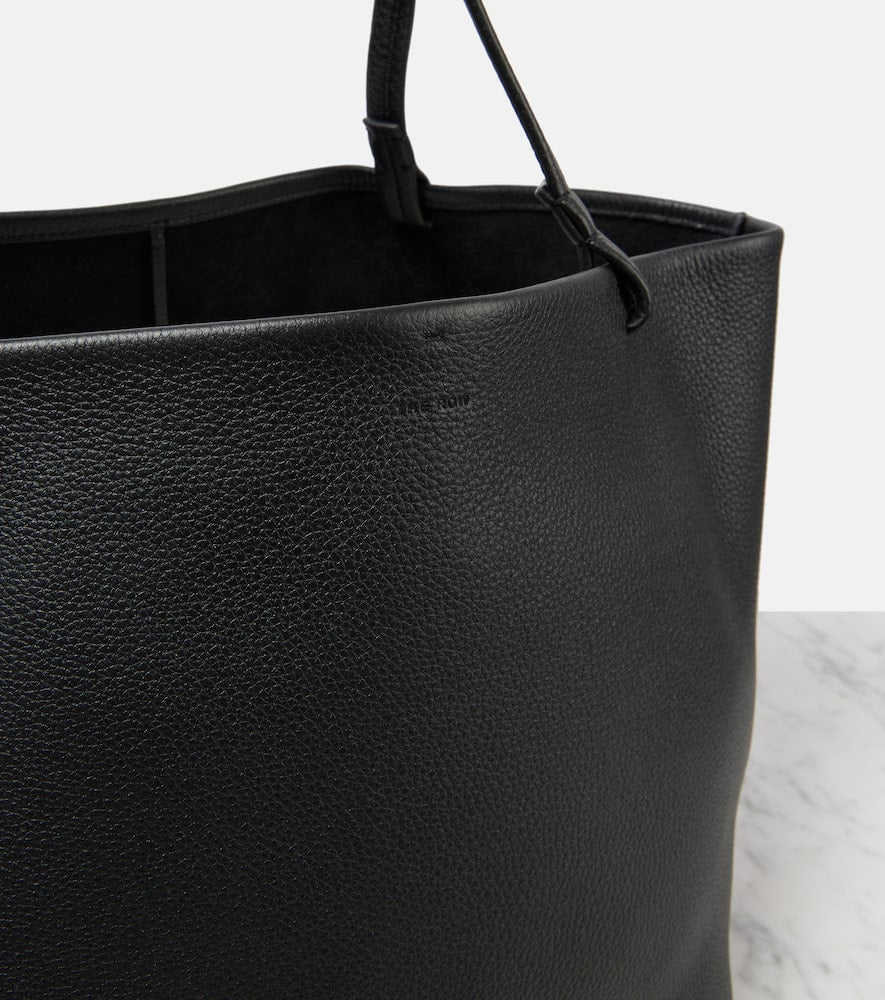 The Row Park Three leather tote bag