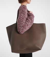 The Row Park XL leather tote bag