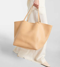 The Row Park XL leather tote bag