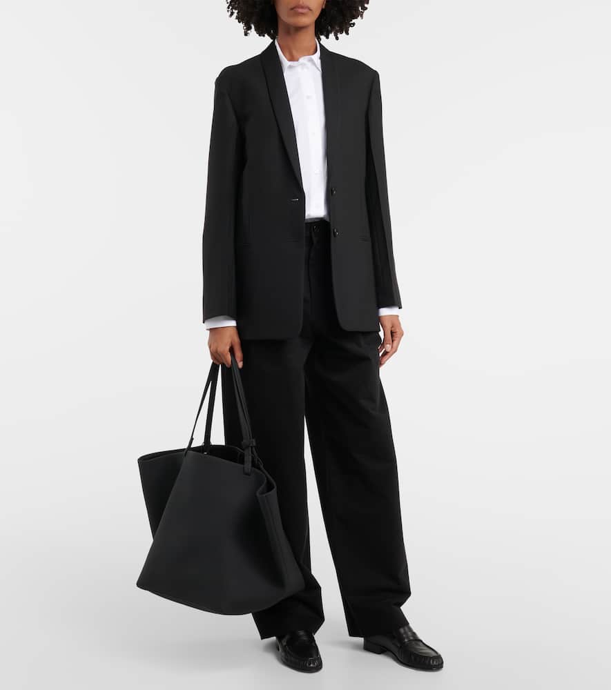 The Row Park XL leather tote bag