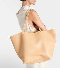 The Row Park XL leather tote bag