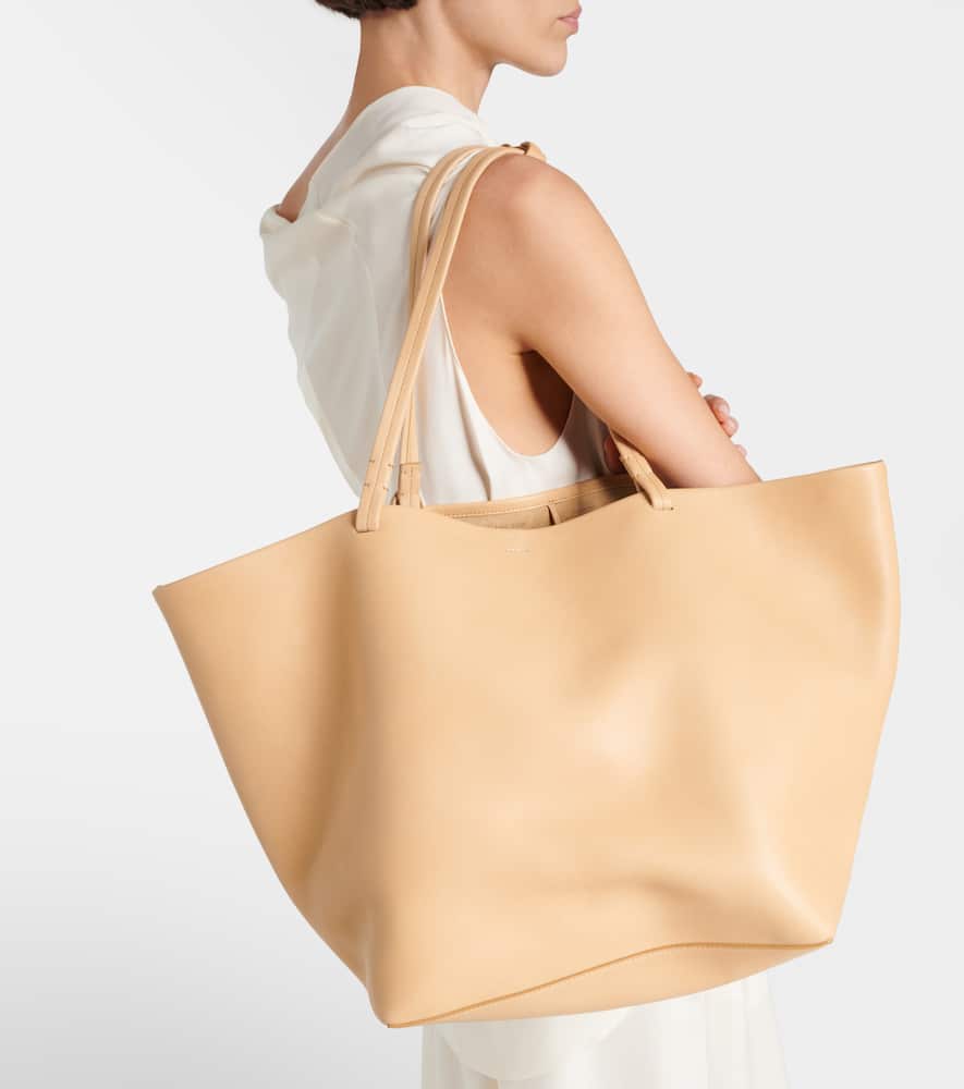 The Row Park XL leather tote bag