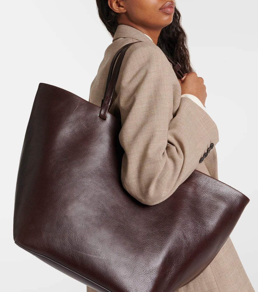 The Row Park XL leather tote bag