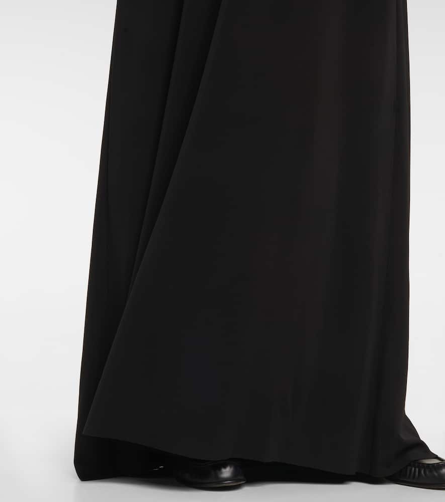 The Row Pau strapless cady gown