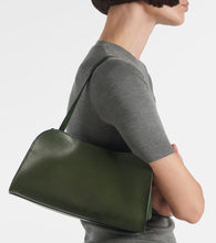 The Row Peggy Small leather shoulder bag