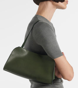 The Row Peggy Small leather shoulder bag
