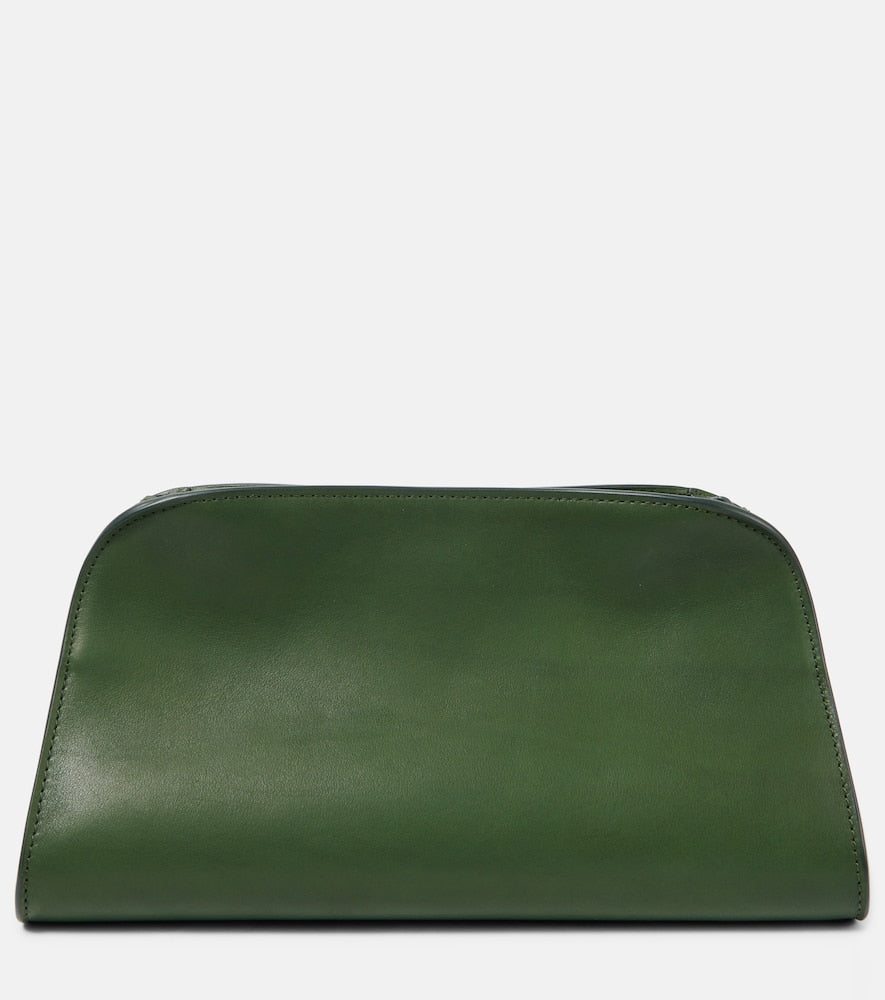 The Row Peggy Small leather shoulder bag. Shop The Row Shoulder Bags for women now.
