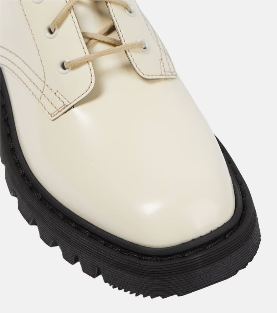 The Row Ranger leather ankle boots